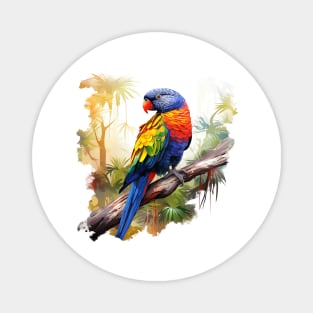 Rainbow Lorikeet Magnet